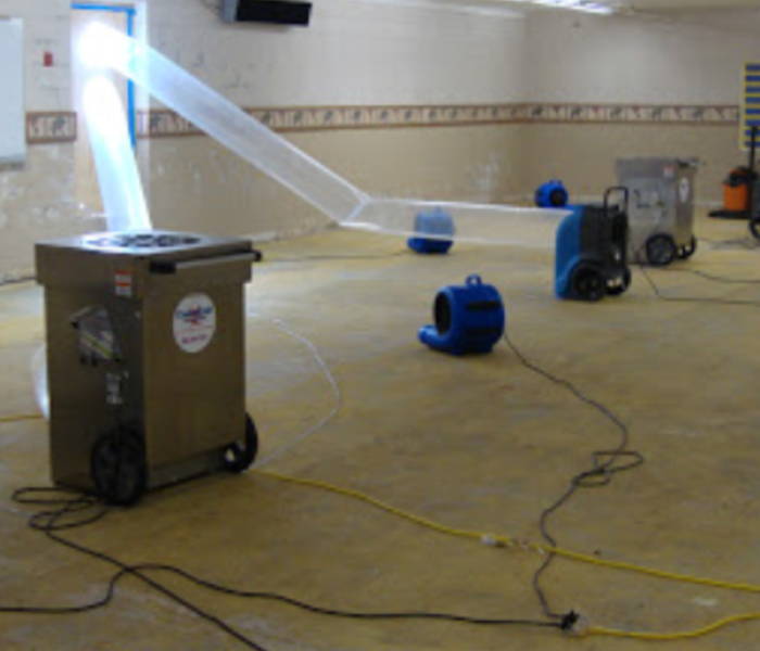 EMS Cleanup & Drying